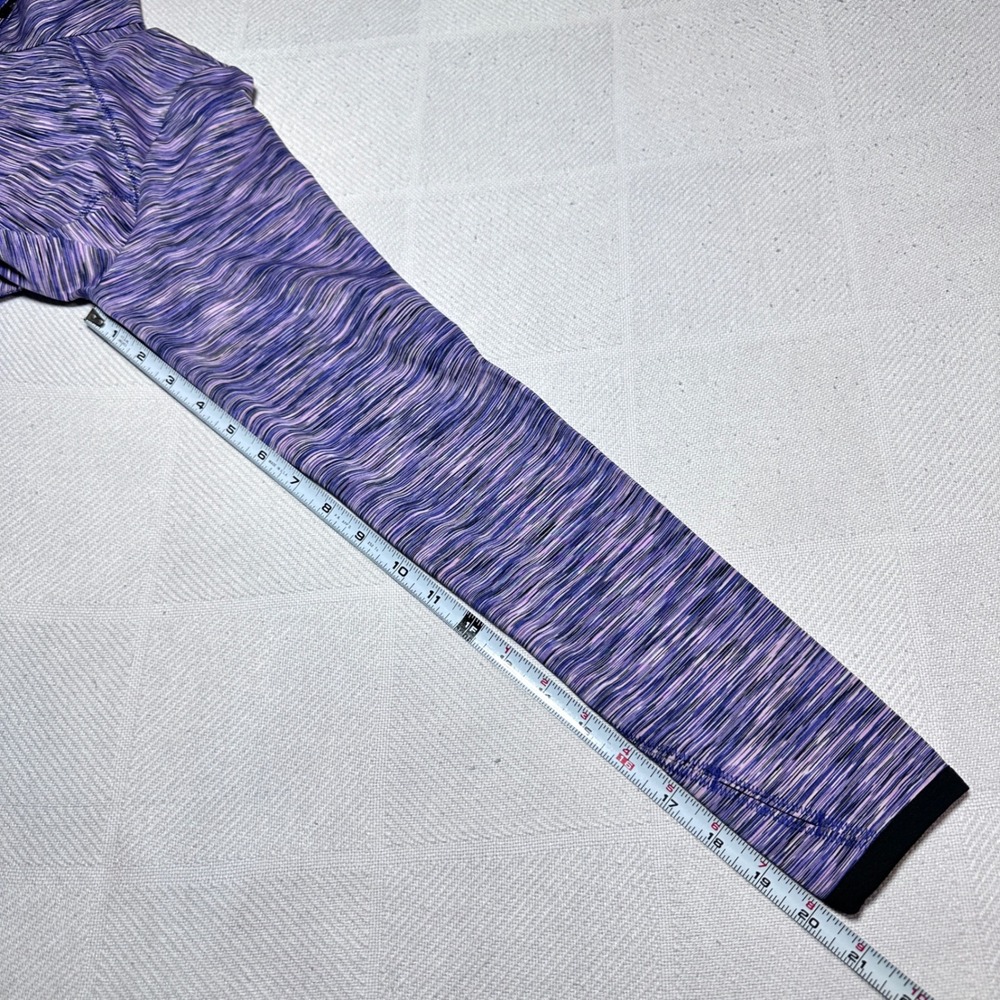 NEW Zero Restriction Shae Performance 1/4 Zip Women Small Space Dye Purple Mock - Picture 11 of 12